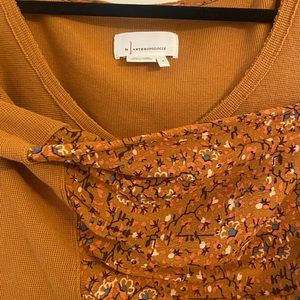 Anthropologie Long Sleeve Top (NWOT)